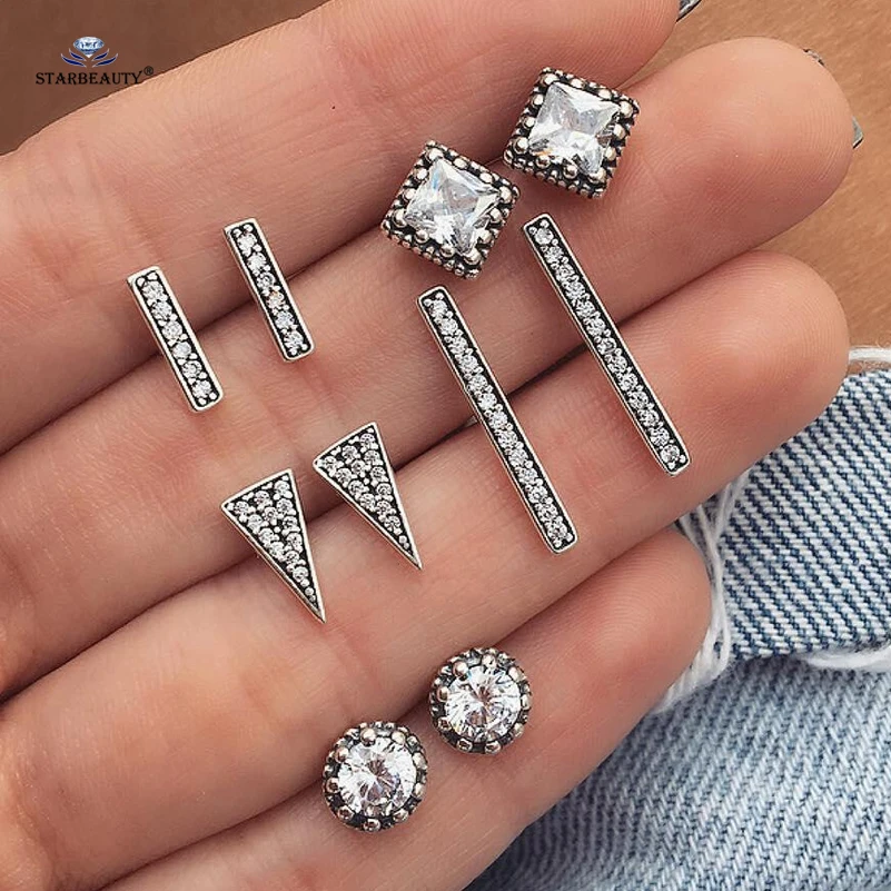 Starbeauty 5 пара/лот круглые кристаллы I Ear поддельные пирсинг Спираль для пупка