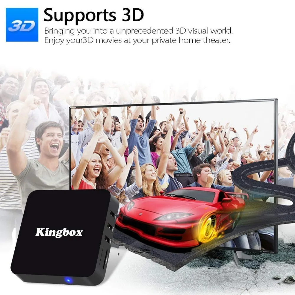 Smart Box ТВ 4 k 8 1 Android коробка K2 с 2 Гб Оперативная память 16 Встроенная Quad-Core Поддержка