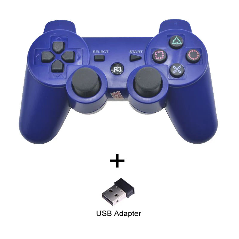 7 Беспроводной пульт управления Bluetooth для PS3/геймпад для смартфона для Dualshock3 джойстик для playstadi3 двойная вибрация SIXAXIS для ПК - Цвет: 7