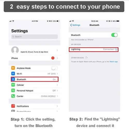 Bluetooth игровые гарнитуры проводные наушники с микрофоном для Lightning разъемы iPhone