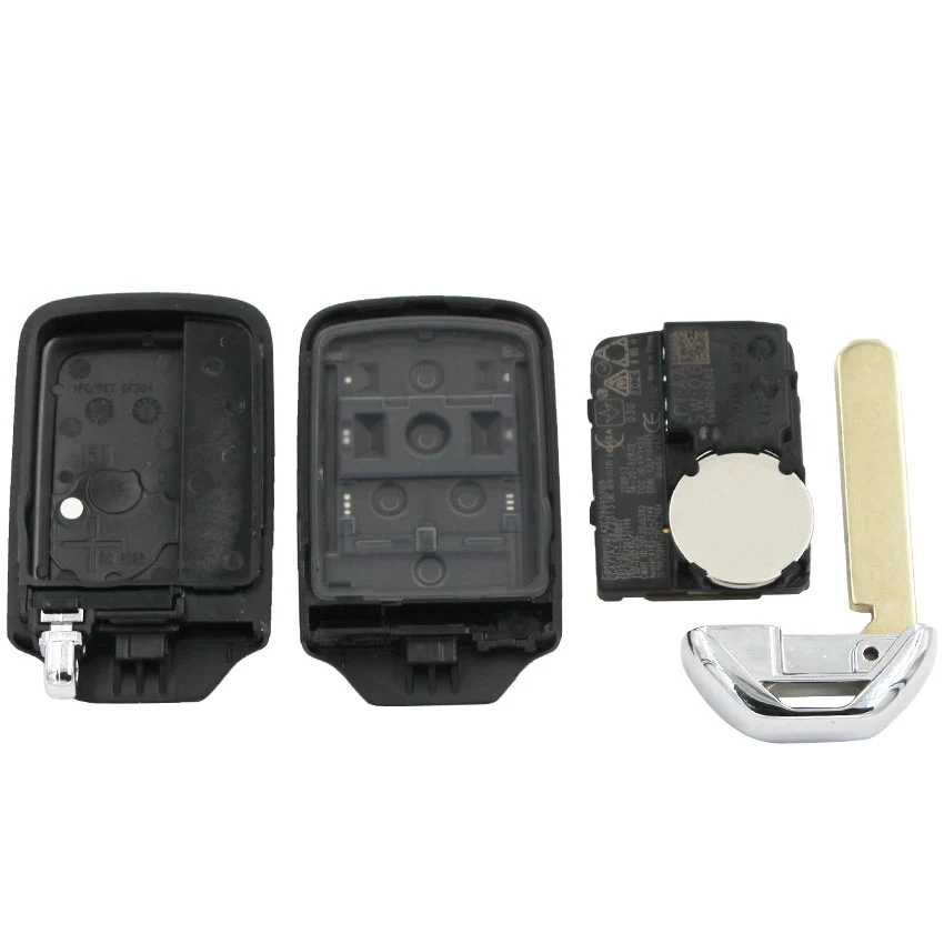 Hkobdii новая Замена 4 кнопки дистанционного брелока автомобиль smart key fob 434 мГц 47 чип