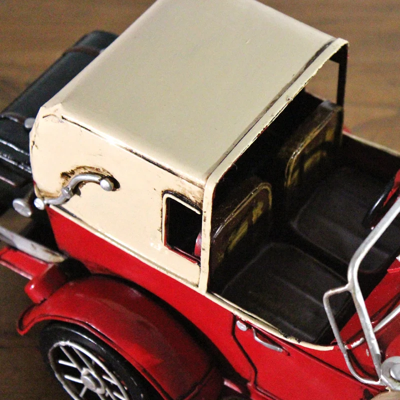 Bar Decoration Retro Iron Metal Rolls-Royce Cars Model Handmade Crafts Ornaments Gift Collection Classic 2 Color | Дом и сад