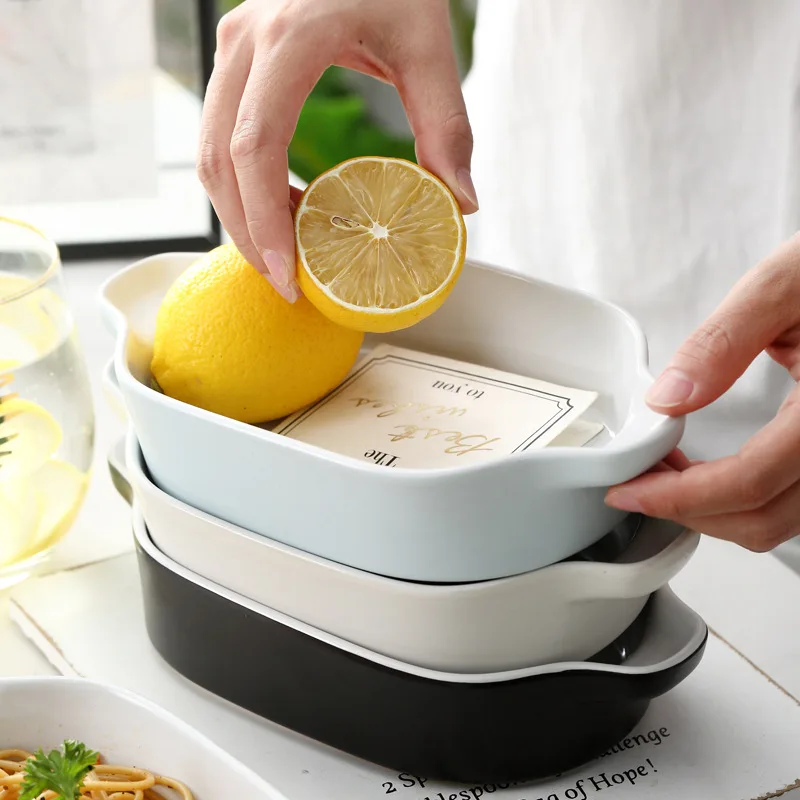 5 цветов креативная керамическая посуда для выпечки микроволновая печь