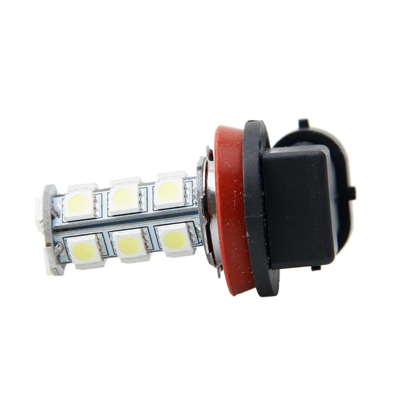 1x H11 5050 18LED 7000K дневные ходовые огни 12V Белый RV Кемпер головной светильник