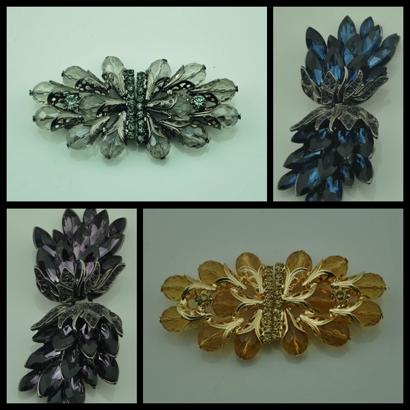 84 мм 80 Высокий класс большой горный хрусталь камушек пряжки кнопки для пальто и