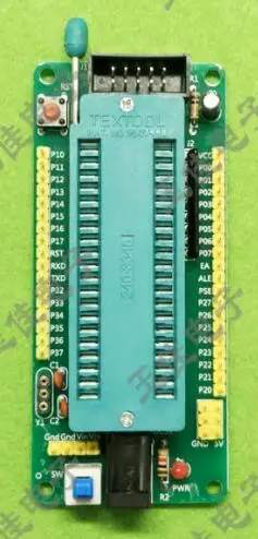 40P Блокировка Stc51 однокристальная минимальная системная плата/плата разработки с поддержкой AT89C51 / S52 STC89C52 модуль