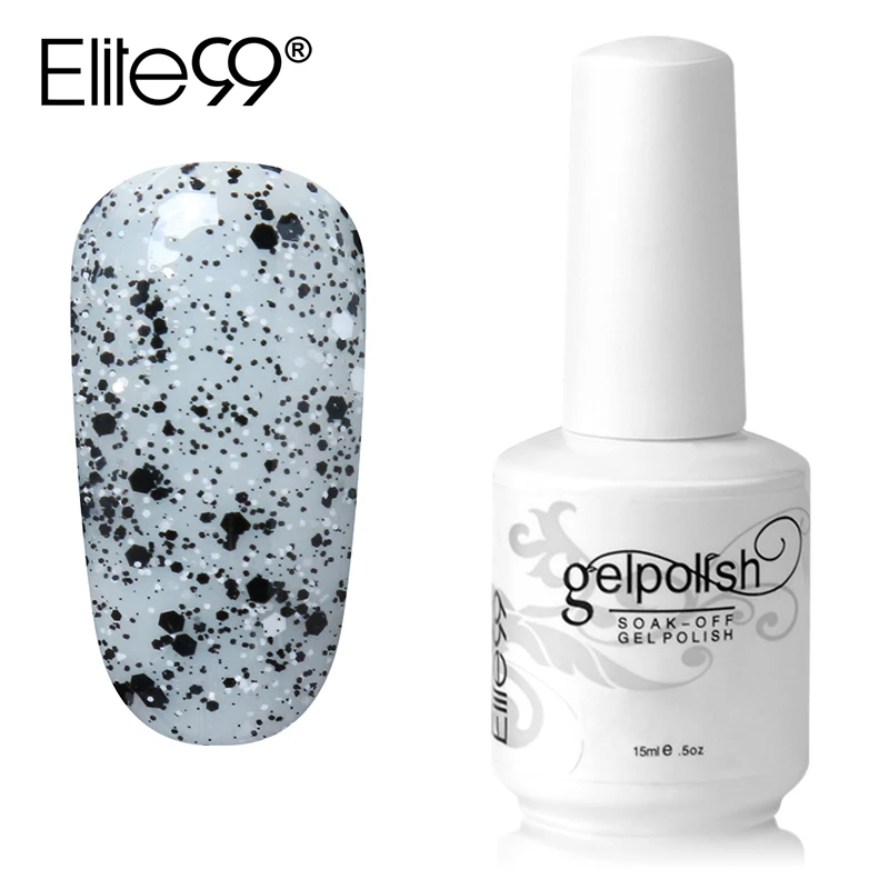 Elite99 1 шт. отмачиваемый Гель-лак для ногтей сыр конфеты блестящий долговечный УФ 15