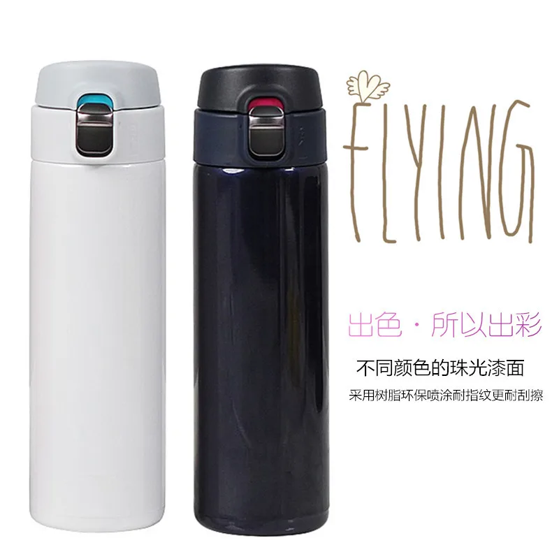 Новинка вакуумные фляжки термосы 304 чашка для делового человека из нержавеющей