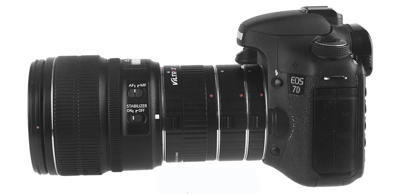 Переходное кольцо для объектива Viltrox DG-C 12 мм 20 мм 36 мм AF с автофокусом металлическое Крепление Макро Удлинитель для камеры Canon EOS серии DSLR
