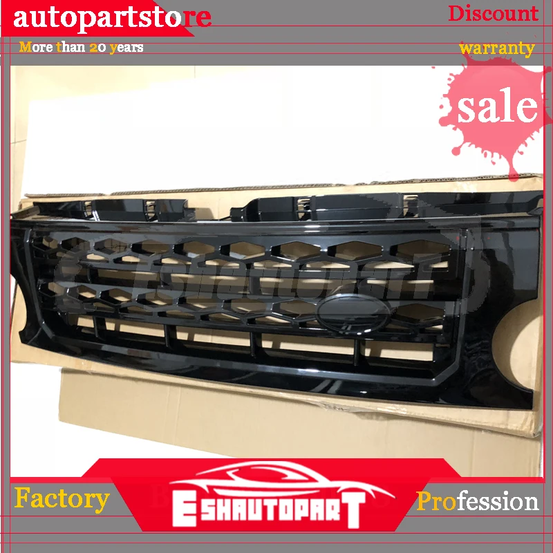 Подходит для Land Rover LR3 discovery 3 2003 2004 2005 2006 2007 2008 2009 Передняя сетчатая решетка