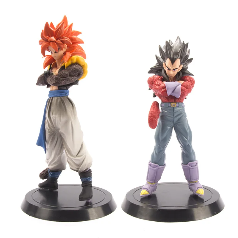 2 PCS super saiyan Ultra Instinct Son Goku Vegeta PVC Action Figures Dragon Ball Z Collection Model Doll decoration | Игрушки и хобби