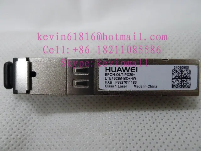 EPON-OLT-PX20 + LTE4302M-BC HW 1 25G одномодовый трансивер SFP с портом SC совместимый картами Huwei и