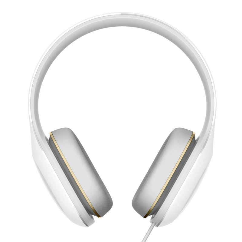 White Оригинальная Xiaomi mi гарнитура, удобные наушники, 107dB Hi-Res, Аудио гарнитура с проводом mi c 1,4 м, 3,5 мм разъем для наушников, шумоподавление - Цвет: White