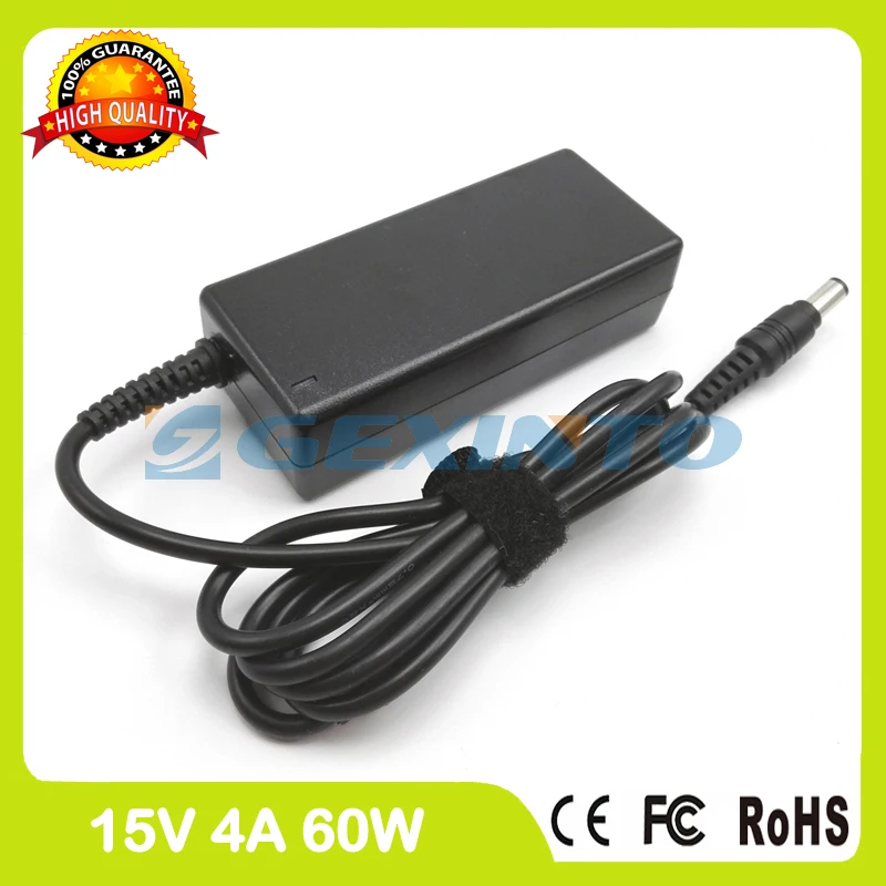 

Зарядное устройство для ноутбука 15 В, 4 а, адаптер переменного тока PA2440U, аналогична Toshiba Dynabook NXW/76HBW NXW/78JBW