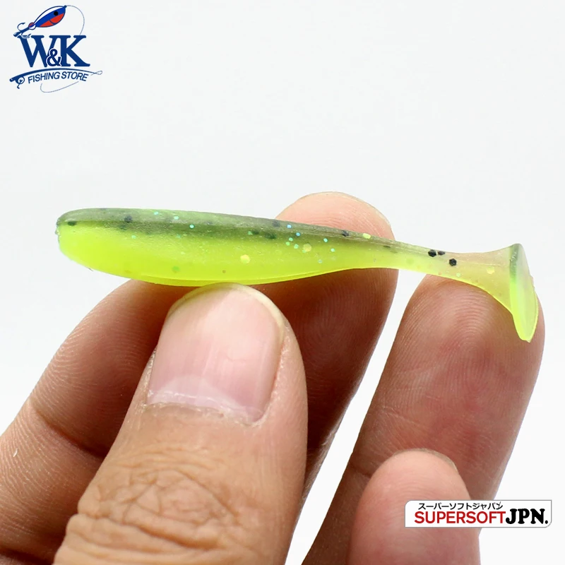 5cm Key Shad 20pcs Mini Shad Lure for ICE Fishing Perch Bass Bait 2