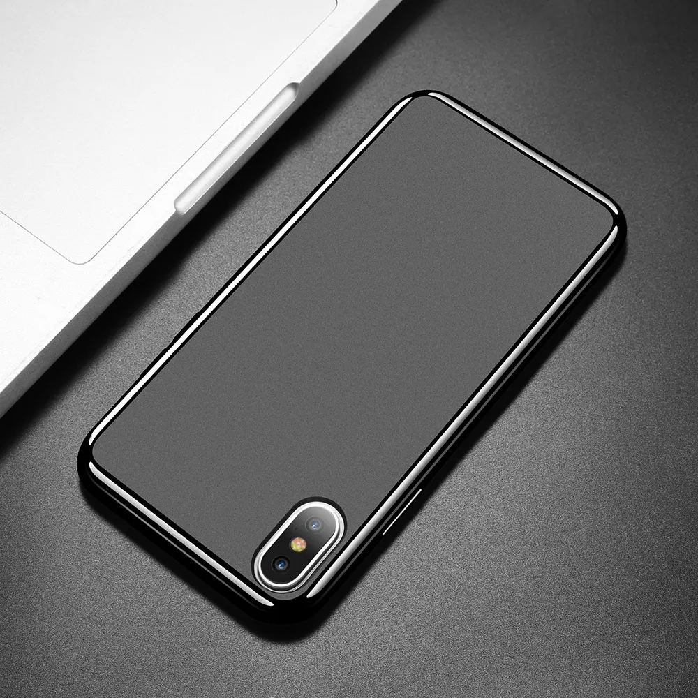 Silicon Case For iPhone 7 8 6 6S Plus Luxury Soft TPU Phone Cases X XR XS MAX 5 5S SE Cover Funda |