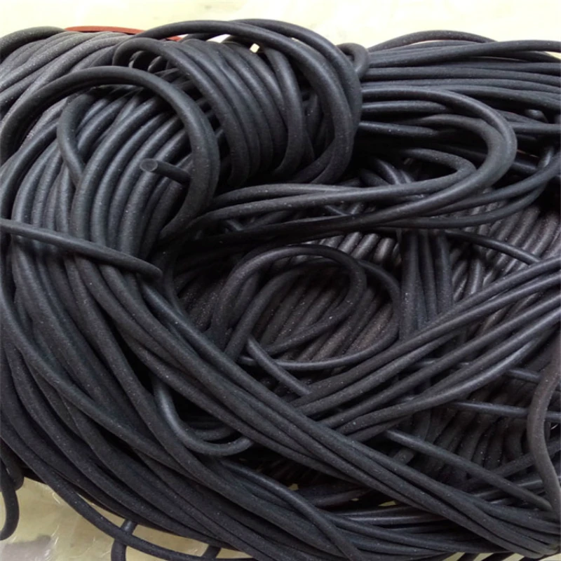 Новинка 1-8 мм Диаметр Круглый маслостойкость стойкость к истиранию EPDM Резиновая пенопластовая уплотнительная лента