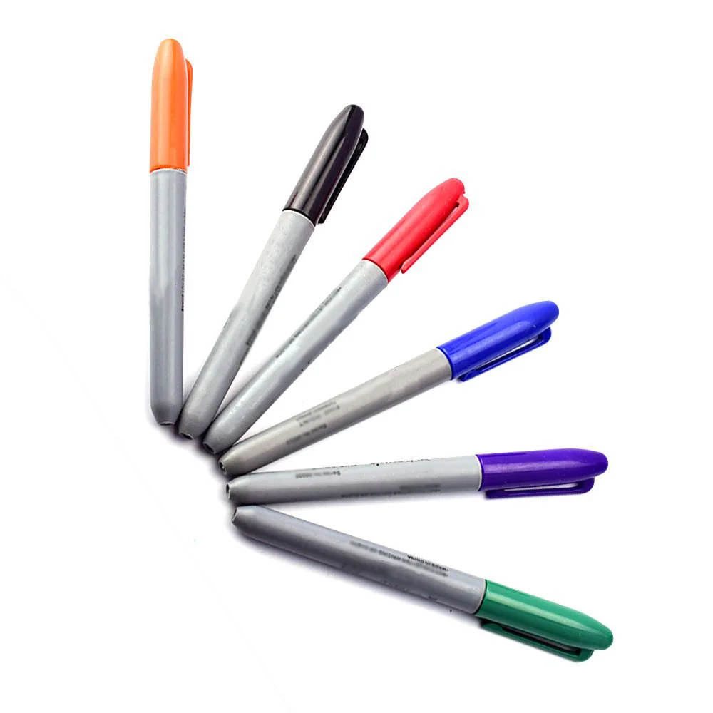 3 пачки/лот водостойкая тату ручка для кожи татуировки Цветной Перманентный