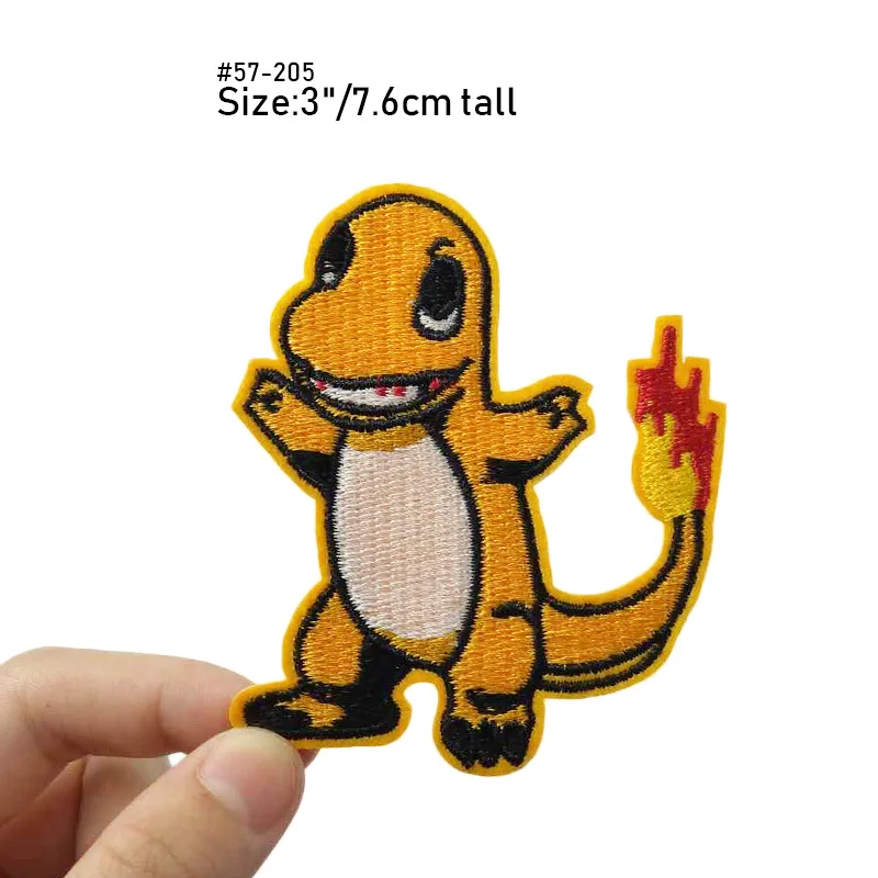 Pokemon Go Vulpix Rapidash Bulbasaur Vaporeon EEVEE Gyarados вышитая железная нашивка аппликация значок эмблема костюм с аппликацией - Цвет: Лазерный