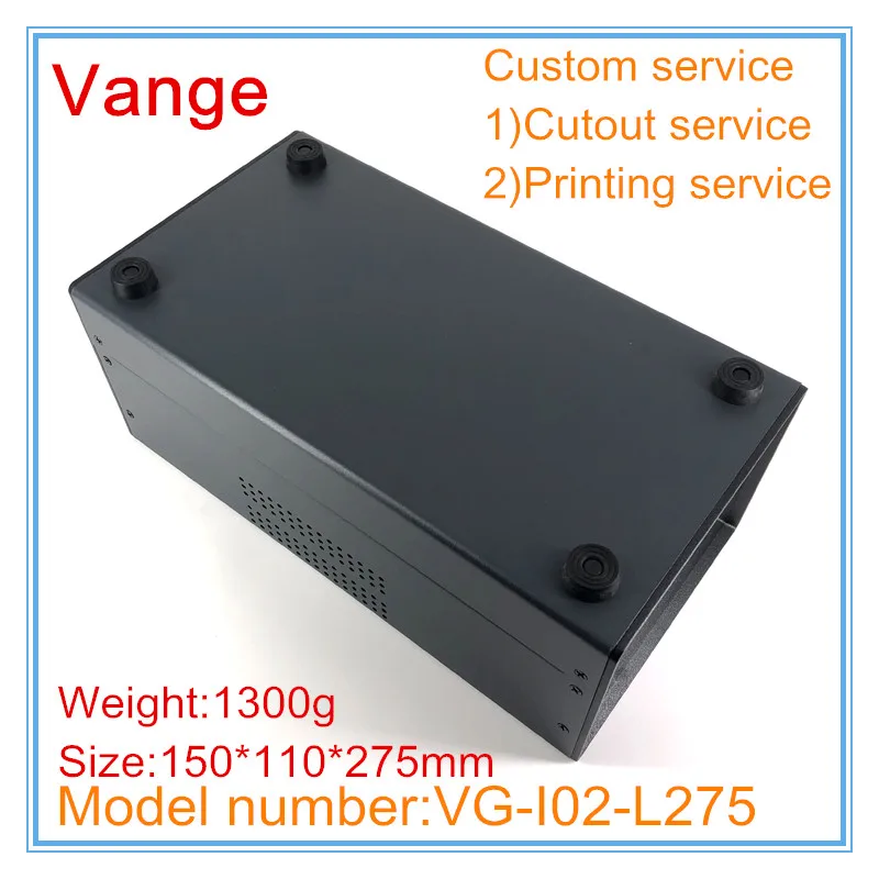 1pcs/lot sheet metal project box 150*110*275mm iron housing ABS plastic panels instrument for power support chassis | Обустройство