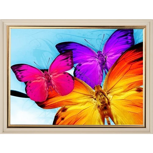 5D алмазная вышивка цветная бабочка крестиком DIY живопись полная Алмазная мозаика