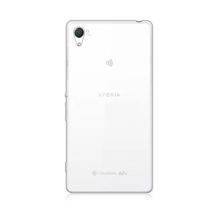 Для Sony Xperia Z3 чехол матовый Резина Щит для ТПУ Ясно Мягкий гель силиконовый z3 5.2 icnhs
