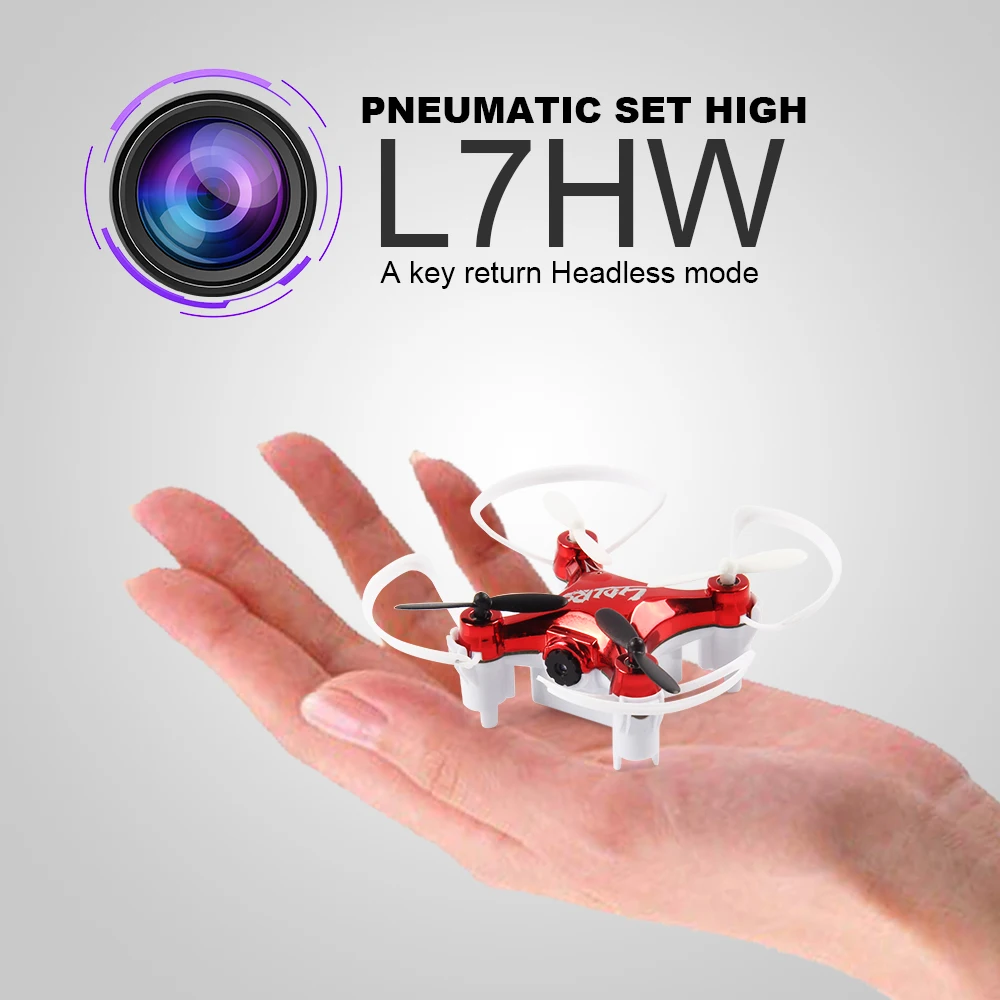 Мини L7R WiFi в режиме реального времени 0.3MP FPV камера RC Квадрокоптер с режимом высоты
