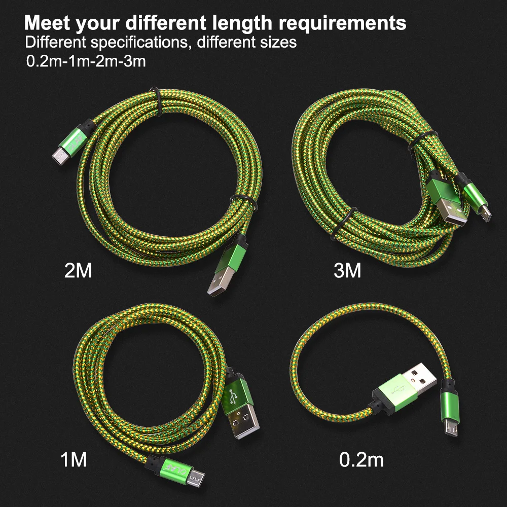 Кабель Micro USB OLAF кабель для быстрой зарядки и синхронизации данных Samsung S7 Huawei Xiaomi LG