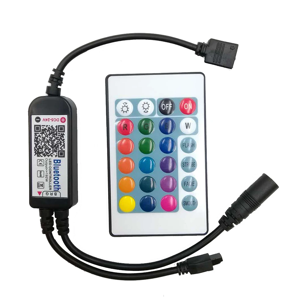 Bluetooth 5050 RGB Светодиодная лента лампа Декор ТВ/лента из ПК светильник неоновый ip