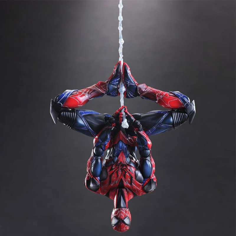 Фигурка для игры в искусство Kai Spider Man brinquedos Playarts ПВХ 27 см кукла Спайдермен игрушки Детский подарок Коллекционная модель аниме