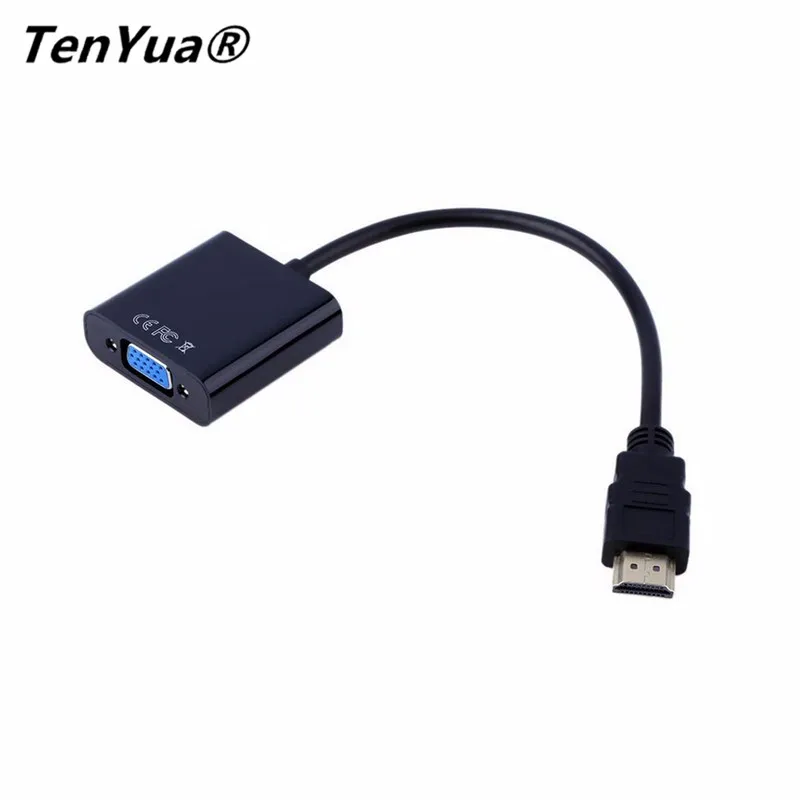 HDMI в VGA конвертер адаптер Папа-мама с аудио кабелем для ПК ноутбука планшета