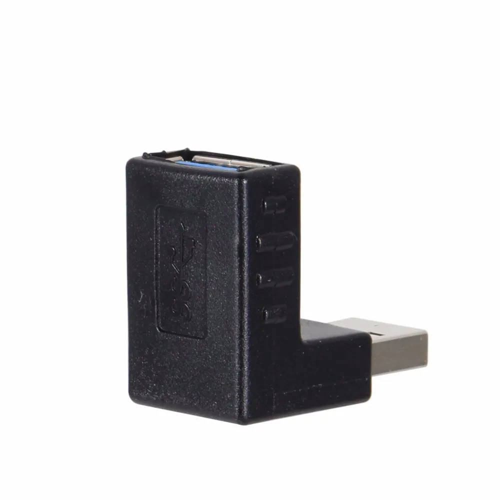 USB 3 0 A адаптер Папа-мама удлинитель 90 градусов прямоугольный штекер с женскими