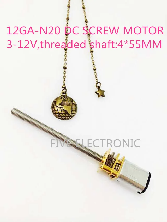 Фото M4*55MM N20 DC SCREW MOTOR 12V use for toy car \intelligent robot\model plane Reducer Motor with different RPM Обустройство дома M4*55MM N20 DC SCREW MOTOR 12V use for toy car \intelligent robot\model plane Reducer Motor with different RPM Обустройство дома