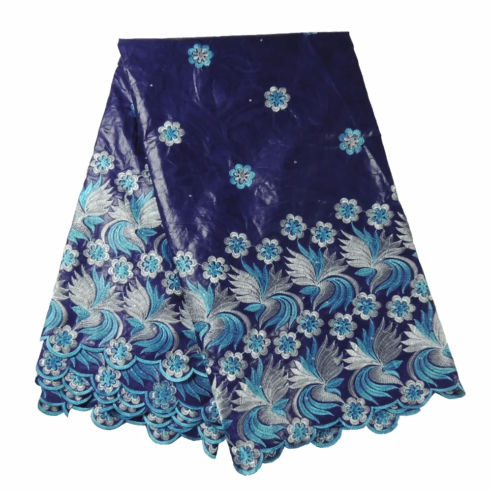 (5 Ярдов/серия) Последние перечисленных Красочные печати Африканских Жаккардовые