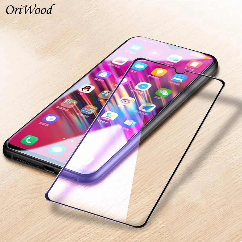 ДЛЯ VIVO IQOO U1 анти синее закаленное стекло для синяя защита экрана полное покрытие