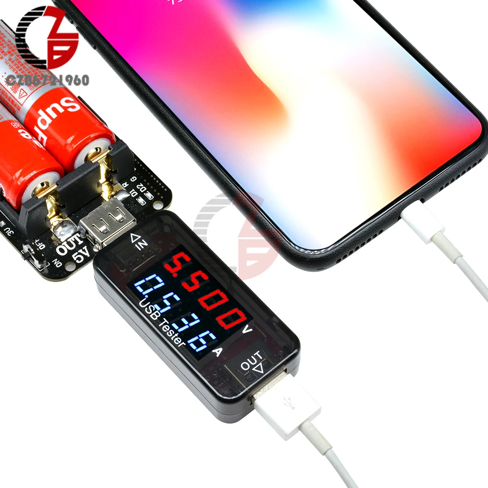 Цифровой USB тестер QC3.0 QC2.0 вольтметр амперметр Интеллектуальный триггер