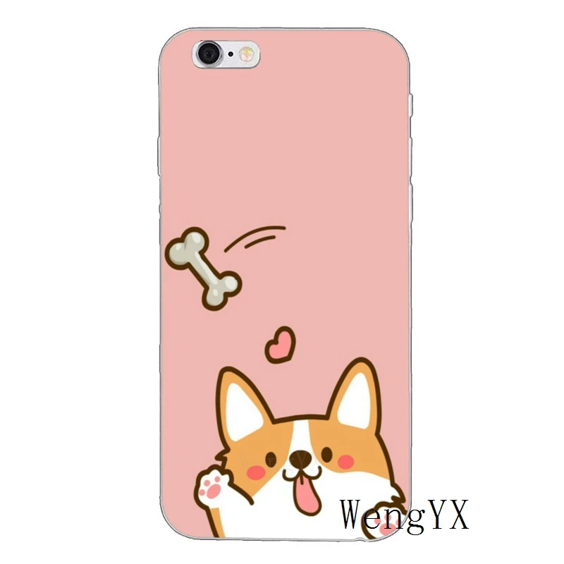 Corgi dog Love kiss my ass мягкий чехол для телефона Xiaomi Redmi Note 7 6 5 5A 4 3 pro S2 5 plus 6A 4A 4x Pocophone F1 - Цвет: kiss-my-ass-A-11