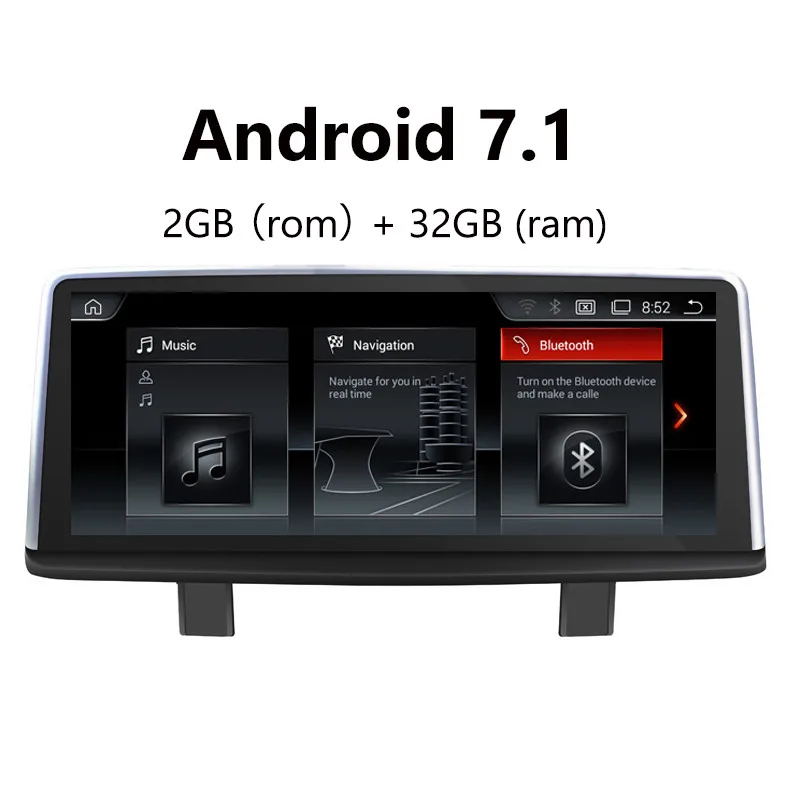 Android 7 1 автомобильный мультимедийный плеер GPS навигация для BMW 3 серии F30 F31 F34 2013 2016