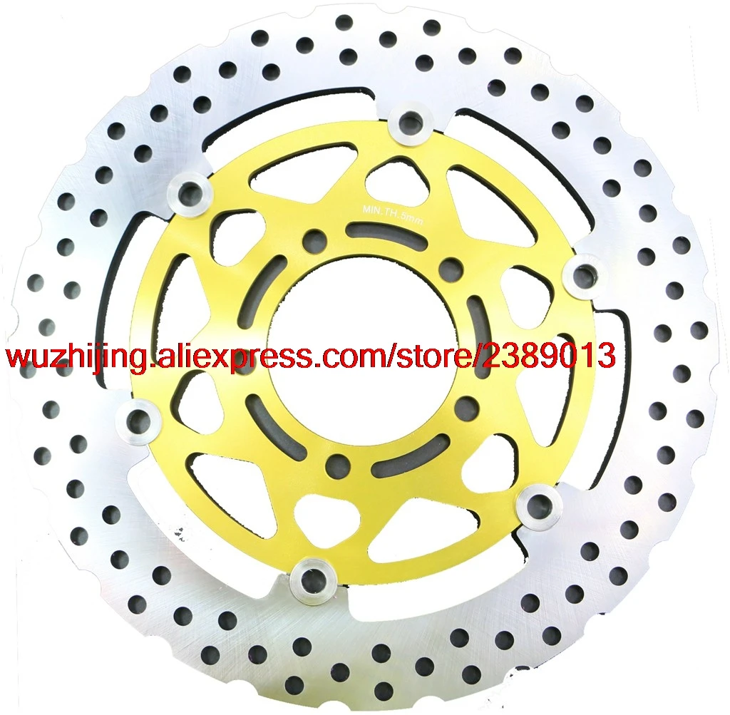 Тормозной диск ротора подходит для KAWASAKI VERSYS: 650 2007- 1000 2012- ABS 1000& up/ZX10R ZX-10R 1000 2004-2007 - Цвет: Многоцветный