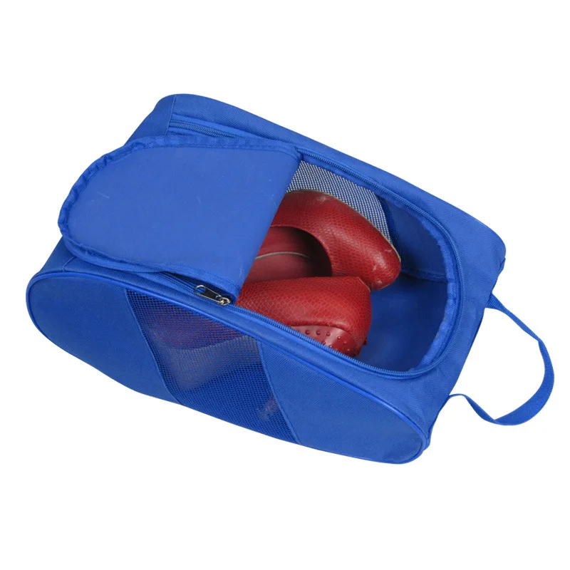 JXSLTC New Travel Accessories Bag Portable Waterproof Shoes Bag Pouch Pocket Packing Cubes Handle Nylon Zipper Bag for Travel