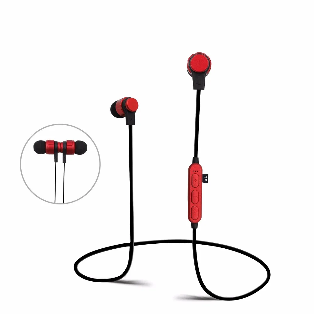 Shengtena K01 Металлические Магнитные Bluetooth наушники гарнитура Спортивная