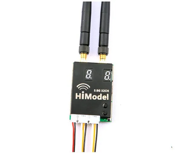 HiModel TX5502 5 8G 32CH 500mW передатчик Dual-way TX FPV Телеметрия со светодиодом | Игрушки и хобби