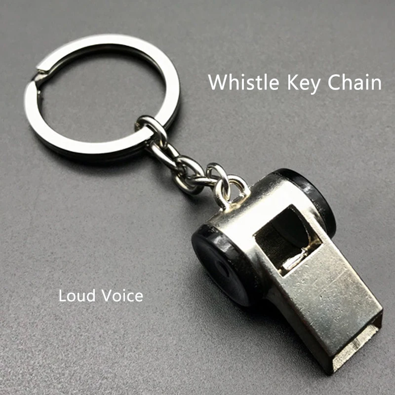 Car-styling 1X Car Keychain Accesories Outdoor survival whistle For Chevrolet captiva cruze Peugeot 206 508 208 Mazda 3 6 cx-5 | Автомобили