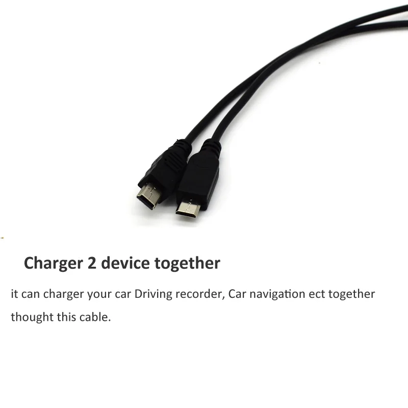 Кабель для зарядки ult-best мини USB 5-контактный гнездовой разъем на Мини usb штекер +