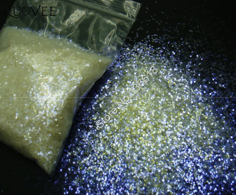 Ослепительные фотообои 50 г 1 мм с белым и фиолетовым светом|glitter 50g|white glitter50g glitter |