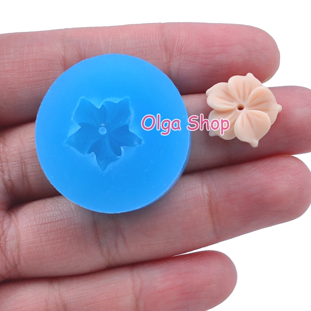 китайский редбад цветок плесень гонконг ювелирные прелести кекс глина фимо