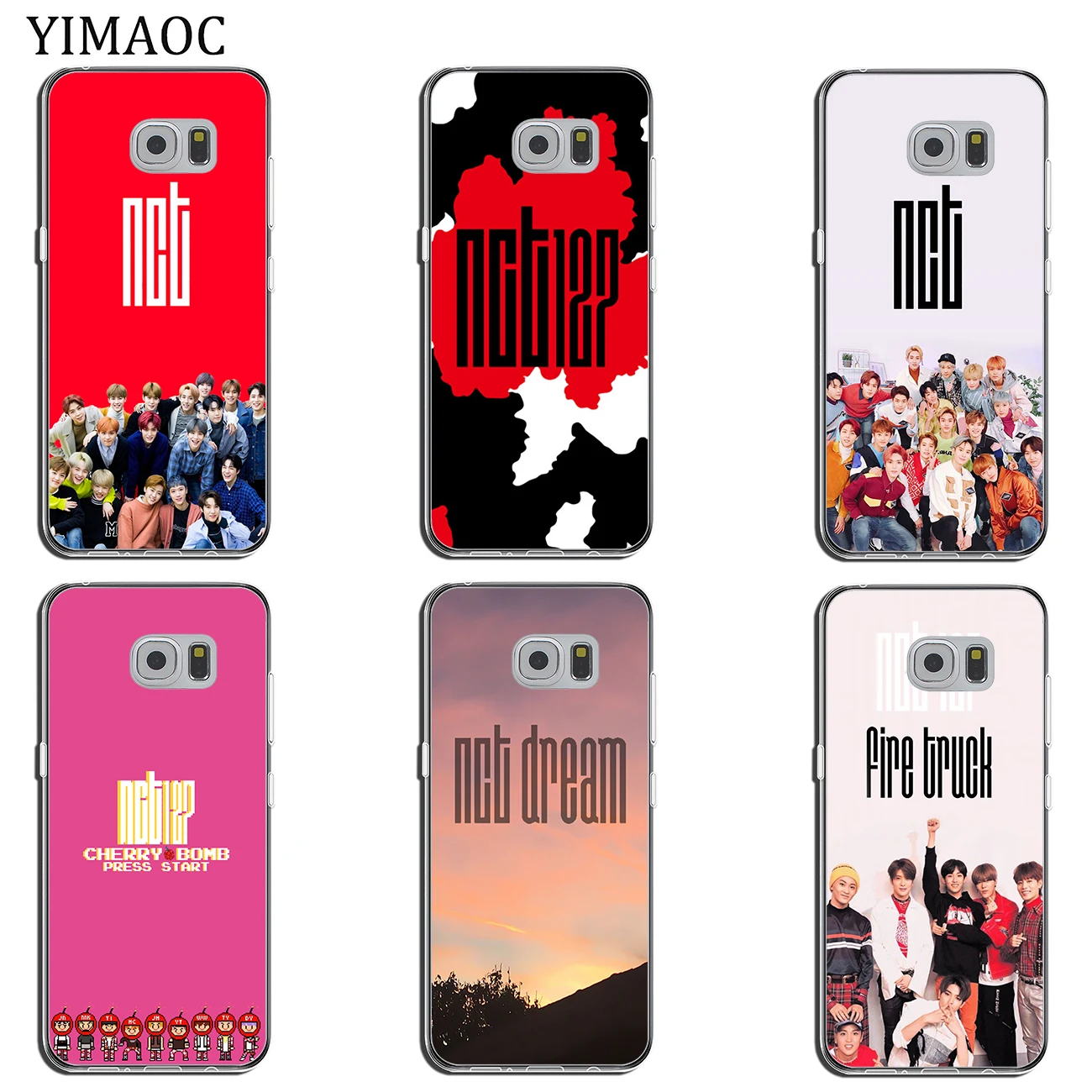 Мягкий силиконовый чехол YIMAOC nct 127 DREAM U из ТПУ для Samsung Galaxy S10 S9 S8 Note 10 Plus S7 Edge