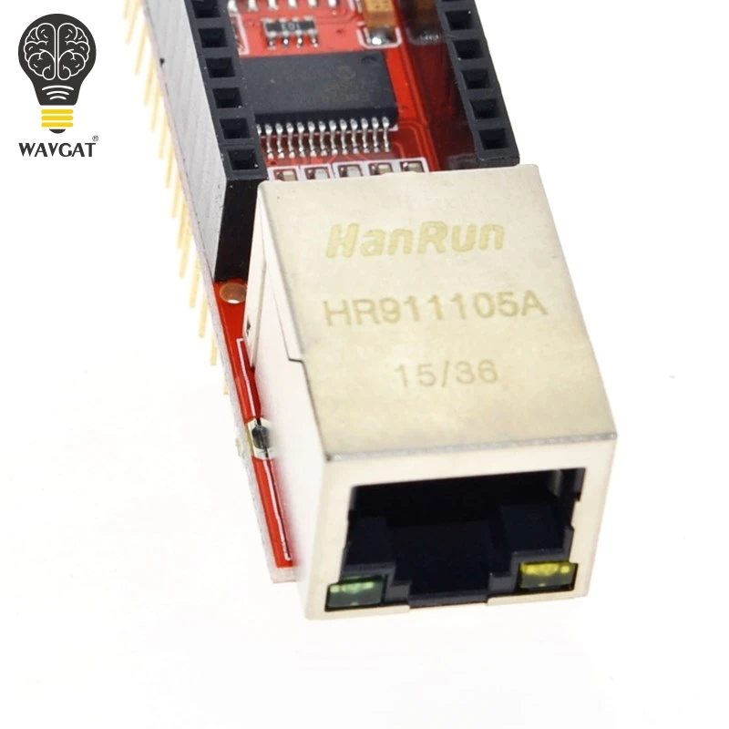 1 шт. ENC28J60 Ethernet щит V1.0 для arduino совместимый нано 3,0 RJ45 Модуль веб-сервера
