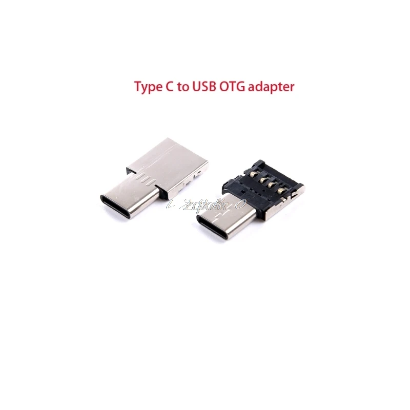 Адаптер с разъемом SIV Type C на USB OTG для флеш накопителя телефонов Samsung XiaoMi Huawei Lenove