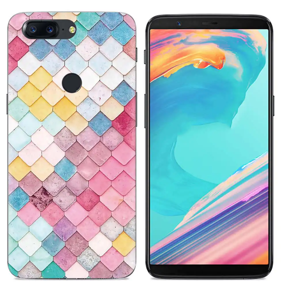 Чехол для телефона OnePlus 5t 6 01 дюйма модный дизайн высокое качество художественная